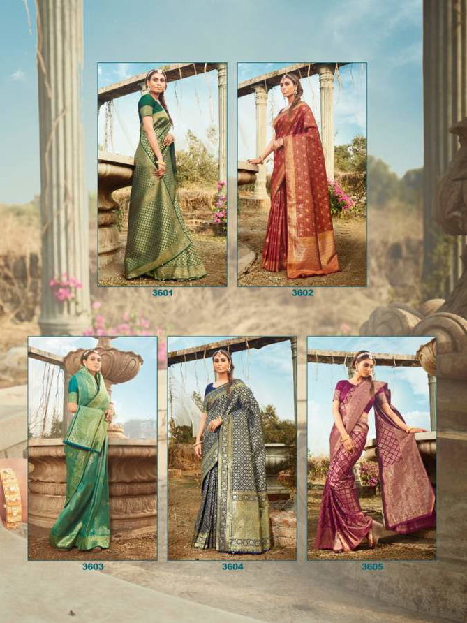 Monjolika Mishri Banarasi Festive Wear Designer Heavy Silk Saree Collection
